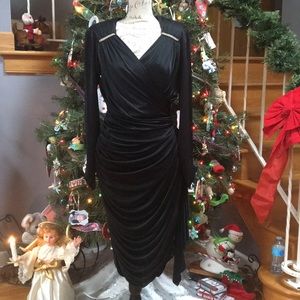 Abby Kent Black fancy dress size 12